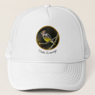 Casquette Cèdre cire Songbird Photo originale Oiseau sauvage