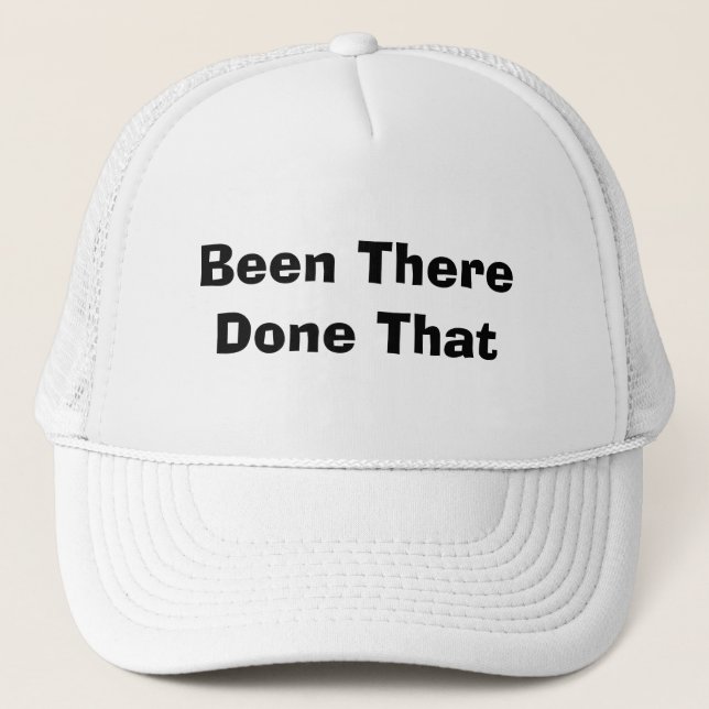 Casquette Cela A Été Fait (Devant)