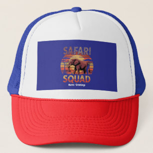 Casquette Célébration d'anniversaire de l'escouade Safari au