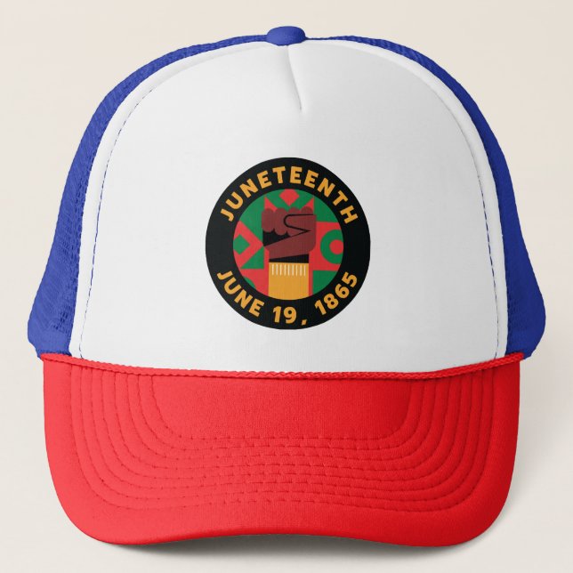Casquette Célébration de Juneteenth commémorant la liberté e (Devant)