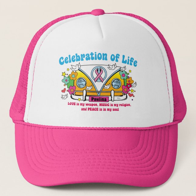 Casquette Célébration de la vie !  Ballcap (Devant)