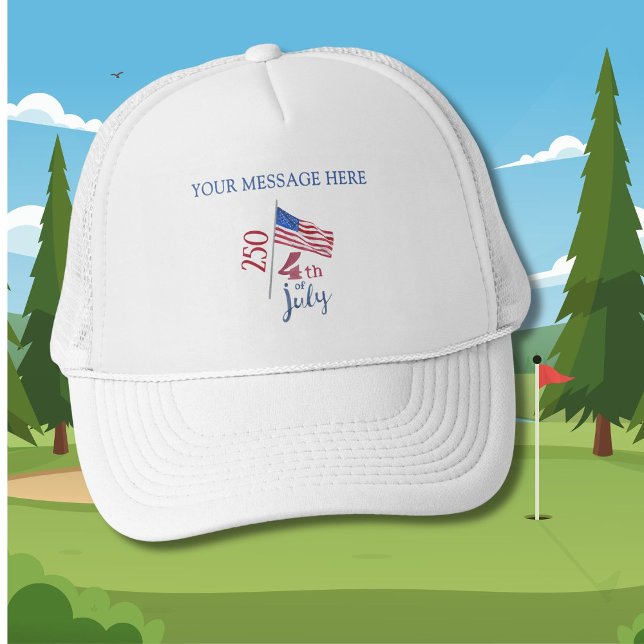 Casquette Célébration du 250e 4 juillet (Créateur téléchargé)