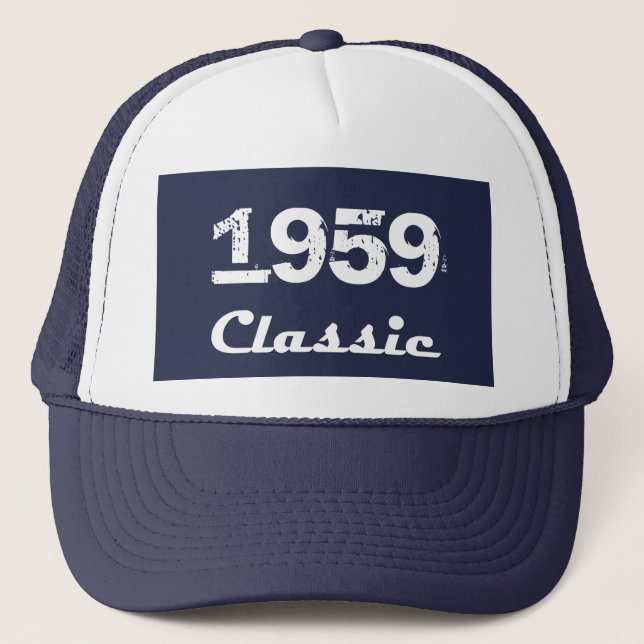 Casquette Célébration du 60e anniversaire de 1959 (Devant)