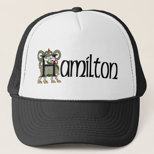 Casquette celtique de dragon de Hamilton (Devant)