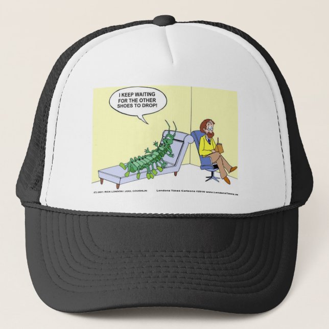 Casquette Centipede En Thérapie Drôle Cadeaux Tee - shirt Mu (Devant)