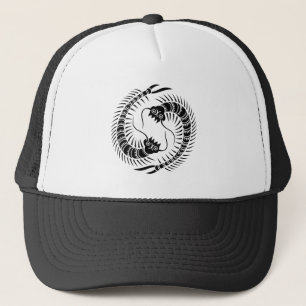 Casquette Cercle de mille-pattes affrontés