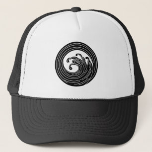 Casquette Cercle d'onde en forme de tourbillon