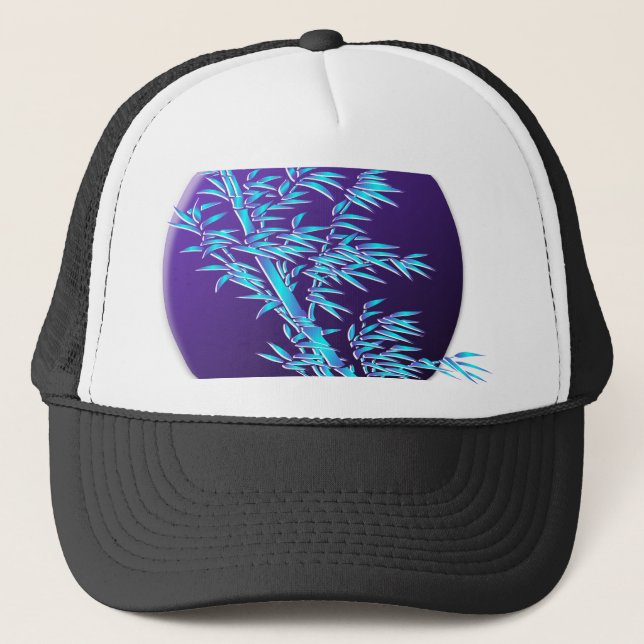 Casquette cercle feuille en bambou (Devant)