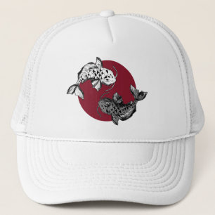 Casquette Cercle Koi Carp japonais