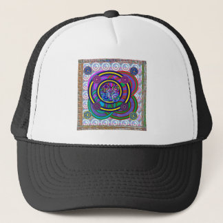 Casquette Cercles colorés ronds de cercle de danse