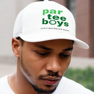 Casquette Cérémonie de Bachelor Party de Golf Par Tee Boys B