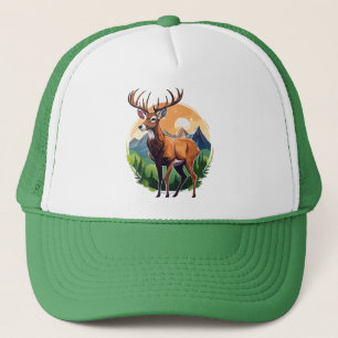 Casquette Cerf rouge