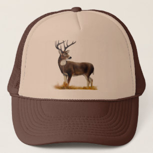 Casquette Cerfs communs seul se tenant sur les produits