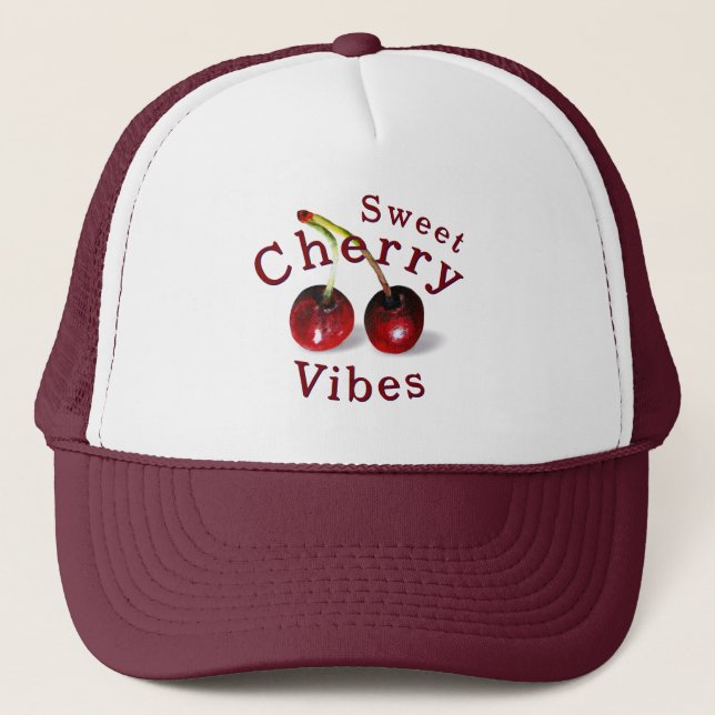Casquette cerises (Devant)