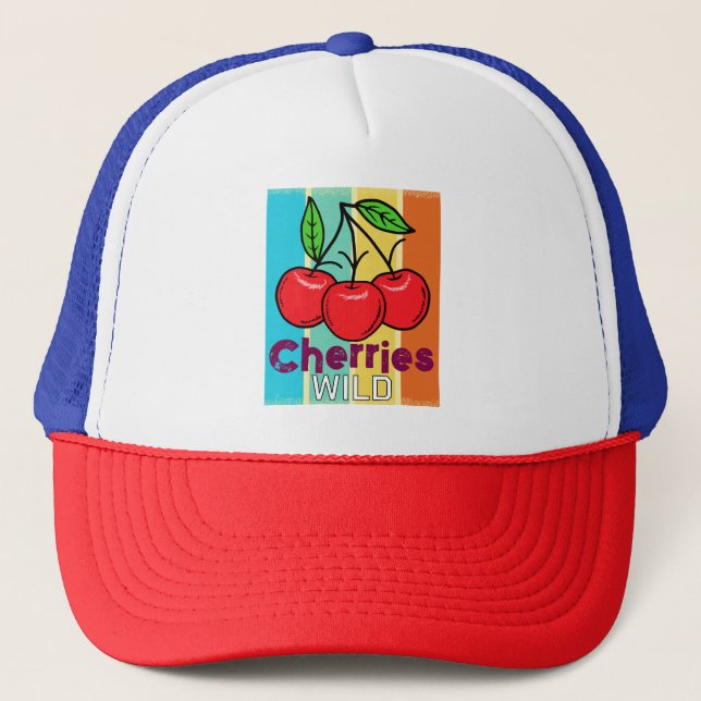 Casquette Cerises (Devant)