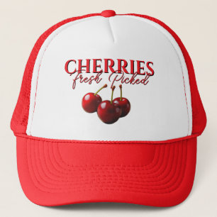 Casquette Cerises fraîchement cueillies