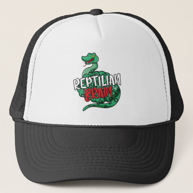 Casquette Cerveau reptilien (Devant)