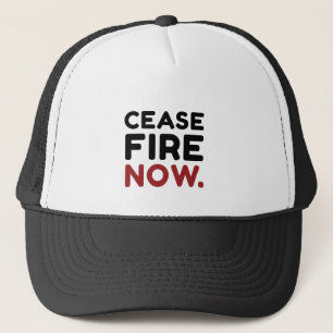 Casquette Cessez le feu maintenant