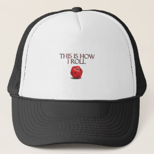 Casquette C'Est Comme Ça Que Je Roule Dice RPG Dice Drôle