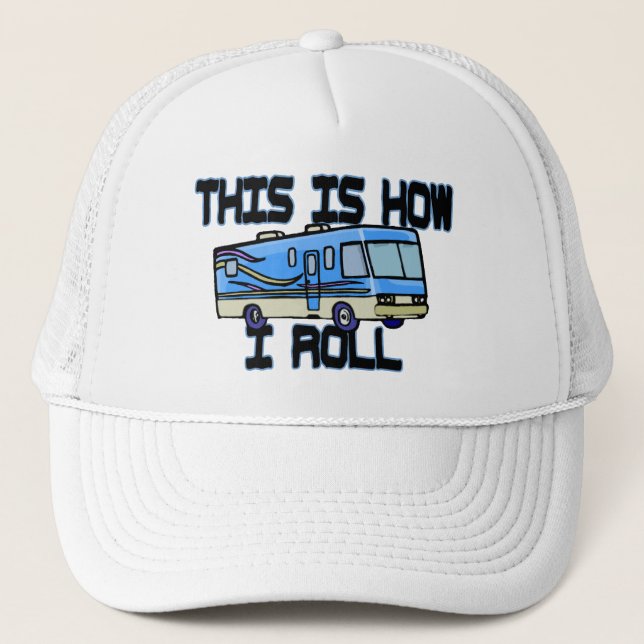 Casquette C'est comment je roule le rv (Devant)