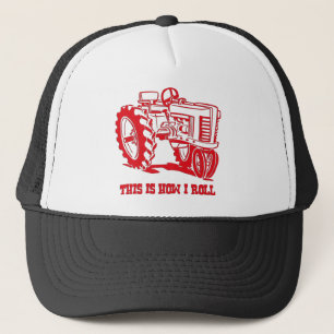 Casquette C'est comment je roule le tracteur Red Hat