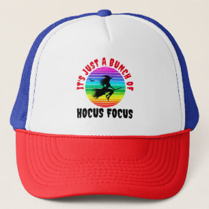 Casquette C'est juste un tas de sorcière colorée de Hocus Po