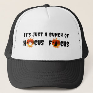 Casquette C'est juste une bande de Hocus Pocus Citrouille Ha