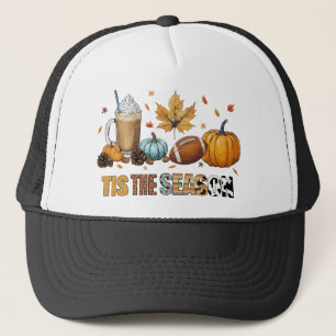 Casquette C'est la saison automnale avec Football et Café