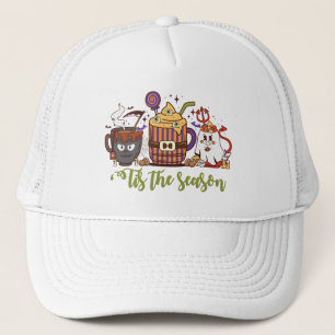 Casquette "C'Est La Saison Café Halloween