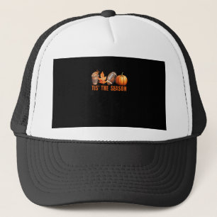 Casquette C'Est La Saison Citrouille Leaf Latte Fall Thanksg