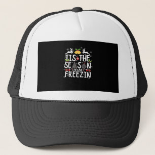Casquette C'est la saison de se geler Minimal Clean