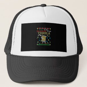 Casquette C'Est La Saison De Tequila Dabbing Christmas Alcoh