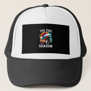 Casquette C'Est La Saison Football Maman Noël Santa Hat Co