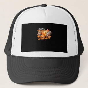 Casquette C'est la saison Latte de feuille de citrouille d'a