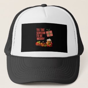 Casquette C'est la saison pour une esthétique de Noël unique