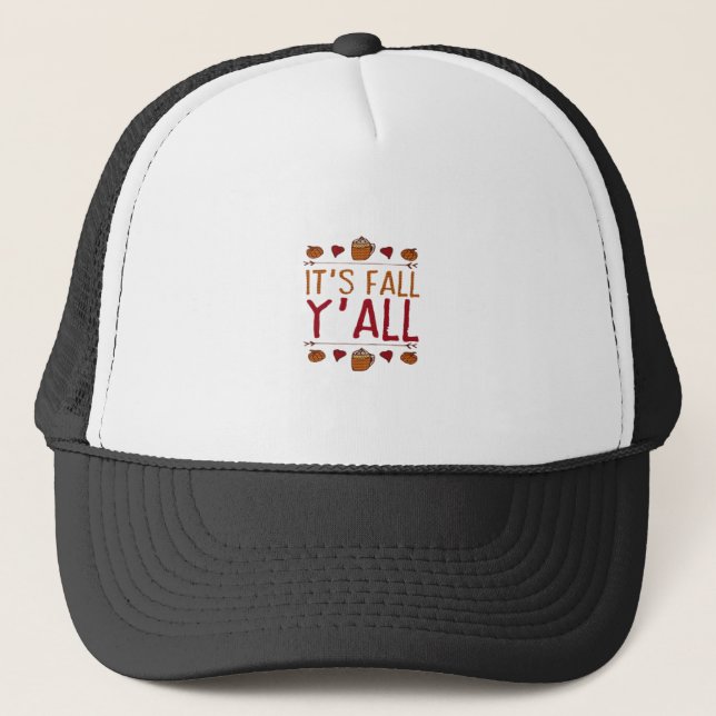 Casquette C'est l'automne, vous tous, pull, jour de Thanksgi (Devant)