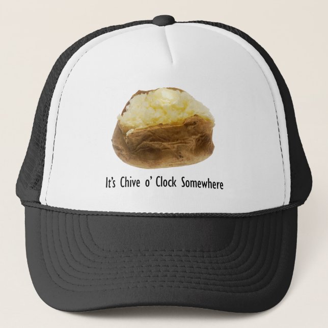 Casquette C'est l'heure de la Ciboulette Quelque Part Drôle  (Devant)