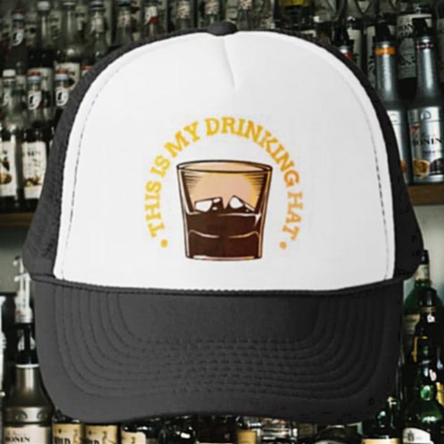 Casquette C'est mon chapeau pour boire (Créateur téléchargé)
