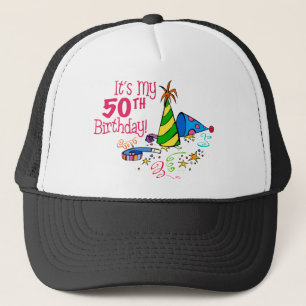 Casquette C'est mon cinquantième anniversaire (les
