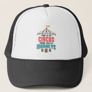 Casquette C'est mon cirque, ce sont mes singes