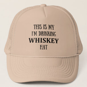 Casquette c'est mon whisky que je bois