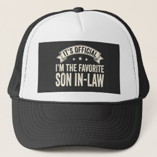 Casquette C'est officiel, je suis le gendre préféré drôle Vi