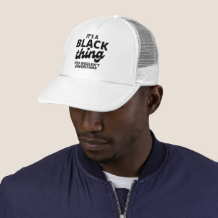 Casquette C'est un chapeau de Trucker de Black Thing
