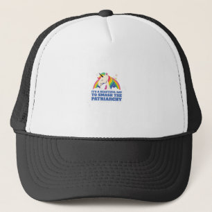 Casquette C'est une belle journée pour masquer le patriarcat