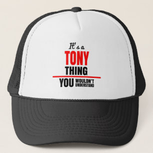 Casquette C'est une chose Tony que tu ne comprendrais pas