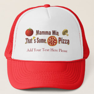Casquette C'est une pizza