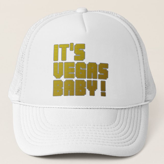 Casquette C'est Vegas Bébé ! (Devant)