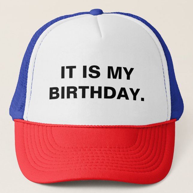 Casquette C'est votre parodie d'anniversaire (Devant)