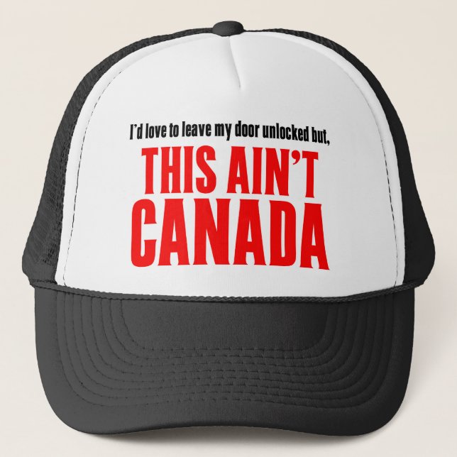 Casquette Cet Aint CANADA (Devant)