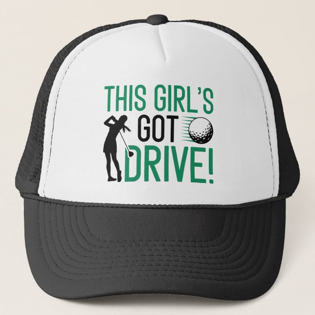 Casquette Cette fille a de la pêche (Devant)